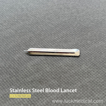 Disposable Stainless Steel Blood Lancet